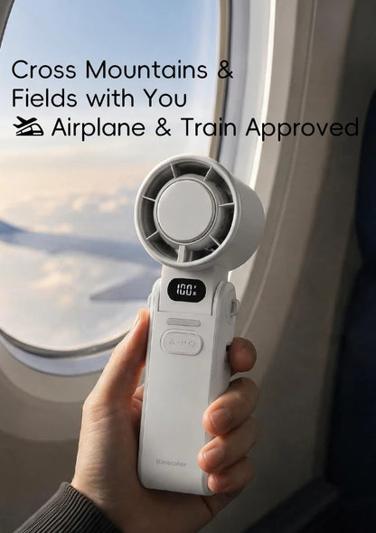 Migaku ポータブル扇風機 | Portable Handheld Fan | 3600mAh | 100-Speed Control
